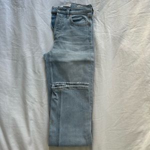Denim Forum Arlo High Rise Straight Jean